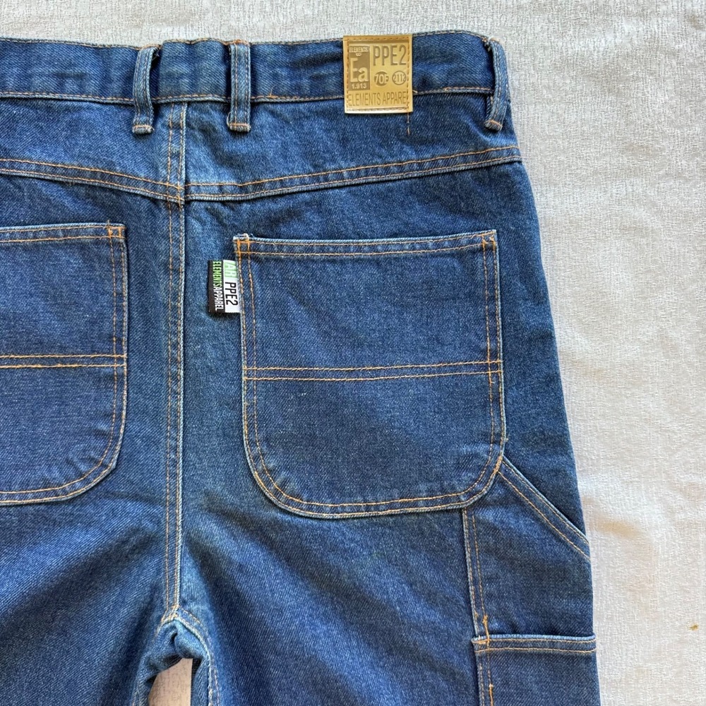 Elements FR Denim Jeans Men Size 32x34 Flame Resistant Workwear NFPA 2112 - Picture 4 of 16